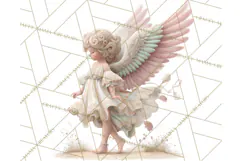 Heavenly Angel Clipart and Clip Art for Christian Christmas Product Image 3
