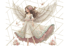 Heavenly Angel Clipart and Clip Art for Christian Christmas Product Image 4