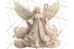 Heavenly Angel Clipart and Clip Art for Christian Christmas Product Image 5