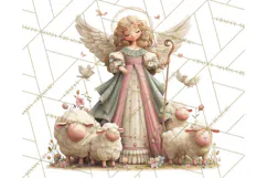 Heavenly Angel Clipart and Clip Art for Christian Christmas Product Image 2