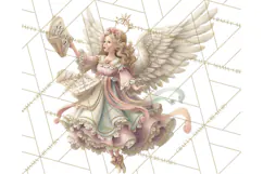 Heavenly Angel Clipart and Clip Art for Christian Christmas Product Image 2