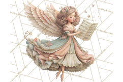 Heavenly Angel Clipart and Clip Art for Christian Christmas Product Image 3