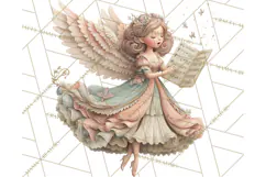 Heavenly Angel Clipart and Clip Art for Christian Christmas Product Image 3