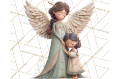 Heavenly Angel Clipart and Clip Art for Christian Christmas Product Image 5