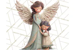 Heavenly Angel Clipart and Clip Art for Christian Christmas Product Image 5