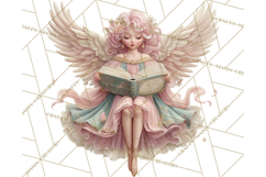 Heavenly Angel Clipart and Clip Art for Christian Christmas Product Image 2