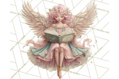 Heavenly Angel Clipart and Clip Art for Christian Christmas Product Image 2