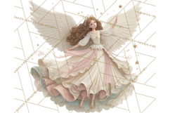 Heavenly Angel Clipart and Clip Art for Christian Christmas Product Image 4