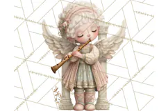 Heavenly Angel Clipart and Clip Art for Christian Christmas Product Image 5