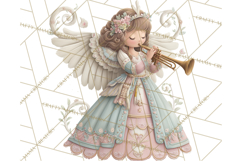 Heavenly Angel Clipart and Clip Art for Christian Christmas Product Image 2