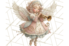 Heavenly Angel Clipart and Clip Art for Christian Christmas Product Image 3