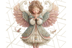 Heavenly Angel Clipart and Clip Art for Christian Christmas Product Image 5