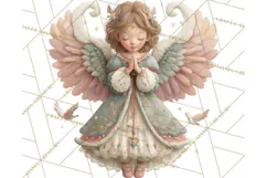 Heavenly Angel Clipart and Clip Art for Christian Christmas Product Image 5