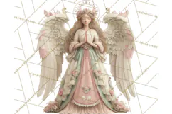 Heavenly Angel Clipart and Clip Art for Christian Christmas Product Image 3