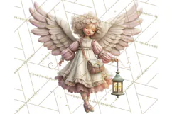 Heavenly Angel Clipart and Clip Art for Christian Christmas Product Image 5
