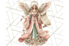 Heavenly Angel Clipart and Clip Art for Christian Christmas Product Image 5