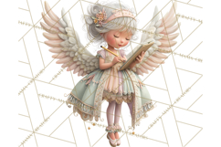 Heavenly Angel Clipart and Clip Art for Christian Christmas Product Image 4