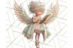 Heavenly Angel Clipart and Clip Art for Christian Christmas Product Image 4