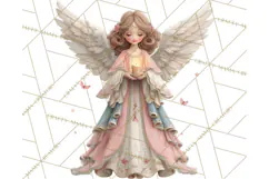 Heavenly Angel Clipart and Clip Art for Christian Christmas Product Image 3