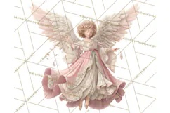 Heavenly Angel Clipart and Clip Art for Christian Christmas Product Image 2