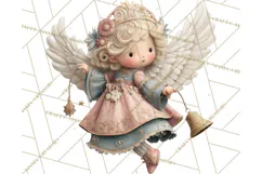 Heavenly Angel Clipart and Clip Art for Christian Christmas Product Image 2