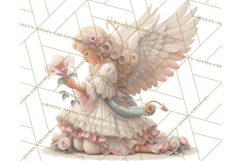 Heavenly Angel Clipart and Clip Art for Christian Christmas Product Image 2