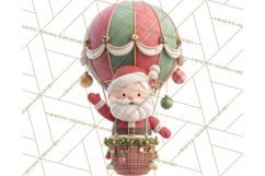 Winter Hot Air Balloon Clip Art for Crafts &amp; Design Product Image 3