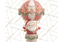 Winter Hot Air Balloon Clip Art for Crafts &amp; Design Product Image 4