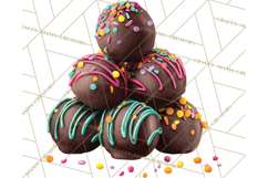 Christmas Candy Clipart PNG, Realistic Holiday Treats Product Image 5