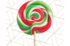 Christmas Candy Clipart PNG, Realistic Holiday Treats Product Image 2