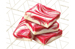 Christmas Candy Clipart PNG, Realistic Holiday Treats Product Image 4