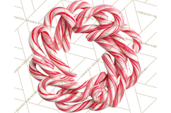 Christmas Candy Clipart PNG, Realistic Holiday Treats Product Image 4