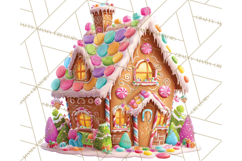 Christmas Candy Clipart PNG, Realistic Holiday Treats Product Image 2