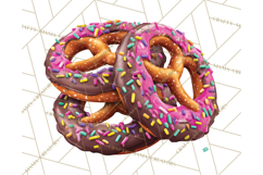 Christmas Candy Clipart PNG, Realistic Holiday Treats Product Image 5