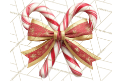 Christmas Candy Clipart PNG, Realistic Holiday Treats Product Image 2