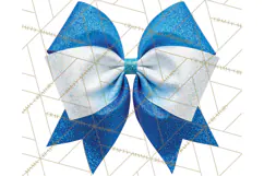 Cheerleader Clipart PNG with Glitter Pom and Color Splash Product Image 5