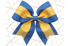 Cheerleader Clipart PNG with Glitter Pom and Color Splash Product Image 5