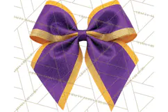 Cheerleader Clipart PNG with Glitter Pom and Color Splash Product Image 5