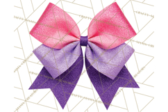 Cheerleader Clipart PNG with Glitter Pom and Color Splash Product Image 3