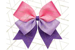 Cheerleader Clipart PNG with Glitter Pom and Color Splash Product Image 3