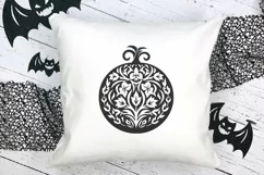 Pumpkins in Folk Art- Style Autumn Detailed SVG Product Image 6