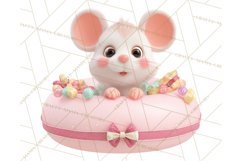 Christmas Characters Snow Tubing PNG Product Image 5