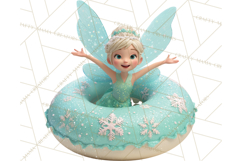 Christmas Characters Snow Tubing PNG Product Image 2