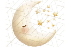 Knitted Nursery Animal Clipart PNG, Cozy Watercolor Baby Fox Product Image 3