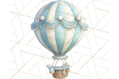 Knitted Nursery Animal Clipart PNG, Cozy Watercolor Baby Fox Product Image 4