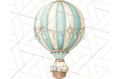 Knitted Nursery Animal Clipart PNG, Cozy Watercolor Baby Fox Product Image 5