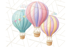 Knitted Nursery Animal Clipart PNG, Cozy Watercolor Baby Fox Product Image 3