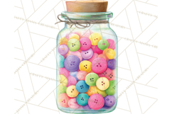 Knitted Nursery Animal Clipart PNG, Cozy Watercolor Baby Fox Product Image 5