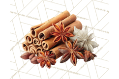 Cozy Christmas Bakery Gingerbread Clip Art PNG Festive Mini Product Image 3