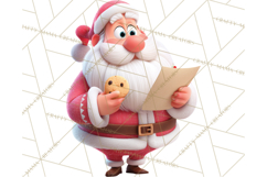 Cozy Christmas Bakery Gingerbread Clip Art PNG Festive Mini Product Image 5